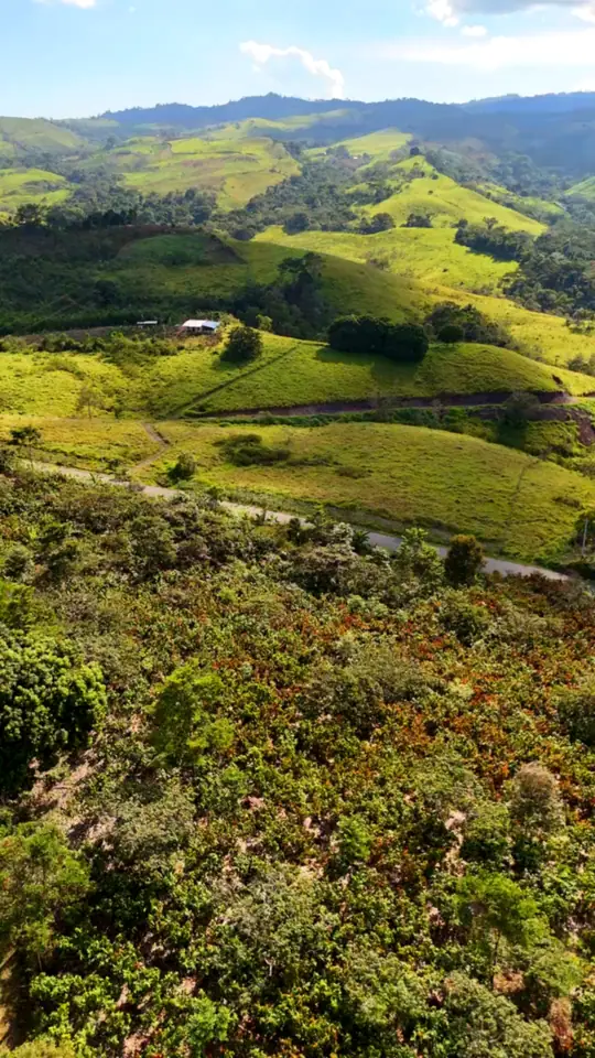 Vista del valle y las montañas desde Amazon Hills